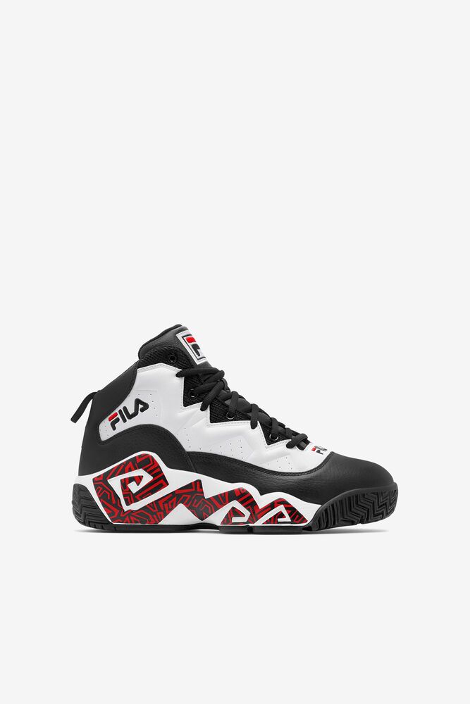 Fila Sneakers Mb Kids Black/White - India HFU-875196